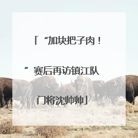 “加块把子肉！”赛后再访镇江队门将沈帅帅