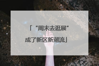 “周末去逛展”成了新区新潮流