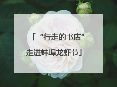 “行走的书店”走进蚌埠龙虾节