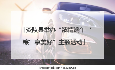 炎陵县举办“浓情端午‘粽’享美好”主题活动