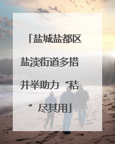 盐城盐都区盐渎街道多措并举助力“秸”尽其用