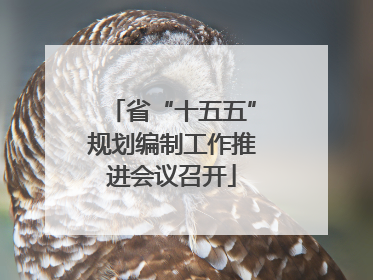 省“十五五”规划编制工作推进会议召开