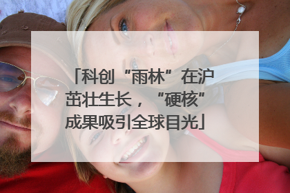 科创“雨林”在沪茁壮生长，“硬核”成果吸引全球目光