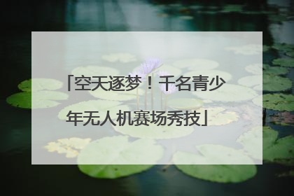 空天逐梦！千名青少年无人机赛场秀技