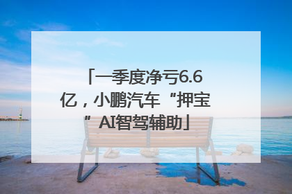 一季度净亏6.6亿，小鹏汽车“押宝”AI智驾辅助