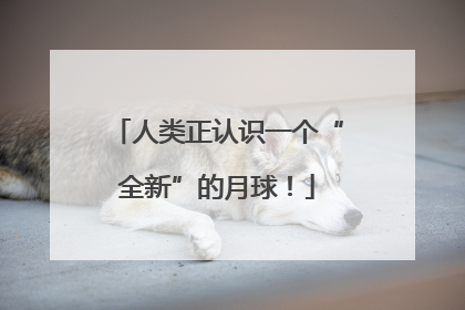人类正认识一个“全新”的月球！