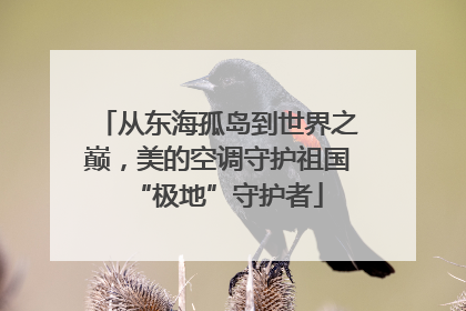从东海孤岛到世界之巅，美的空调守护祖国“极地”守护者