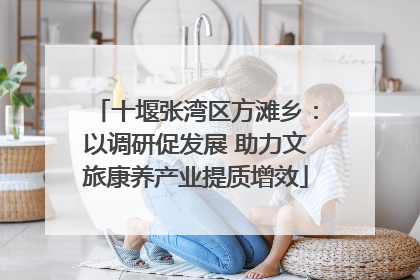 十堰张湾区方滩乡：以调研促发展 助力文旅康养产业提质增效