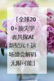 全球200+顶尖学者共探AI新纪元！这场盛会解码无限可能