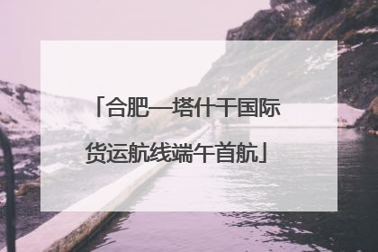 合肥—塔什干国际货运航线端午首航