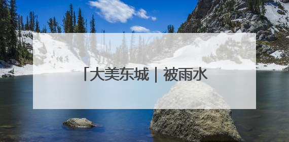 大美东城｜被雨水吻过的荷塘，藏着整个夏天的温柔