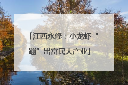 江西永修：小龙虾“蹦”出富民大产业