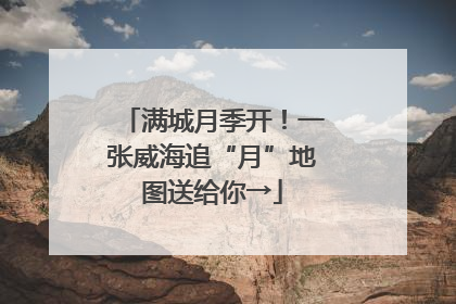 满城月季开！一张威海追“月”地图送给你→