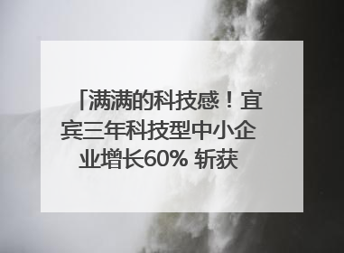 满满的科技感！宜宾三年科技型中小企业增长60% 斩获部省科技奖6项｜您牵挂的四川