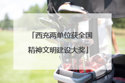 西充两单位获全国精神文明建设大奖
