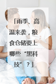 雨季、高温来袭，粮食仓储要上哪些“黑科技”？