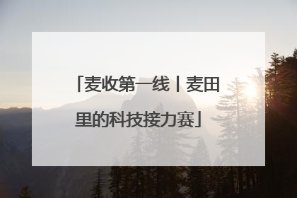 麦收第一线丨麦田里的科技接力赛