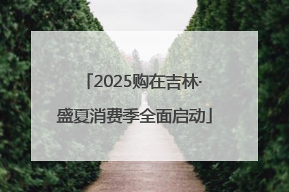 2025购在吉林·盛夏消费季全面启动