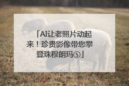 AI让老照片动起来！珍贵影像带您攀登珠穆朗玛⑤