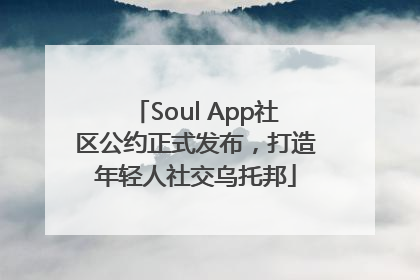 Soul App社区公约正式发布，打造年轻人社交乌托邦
